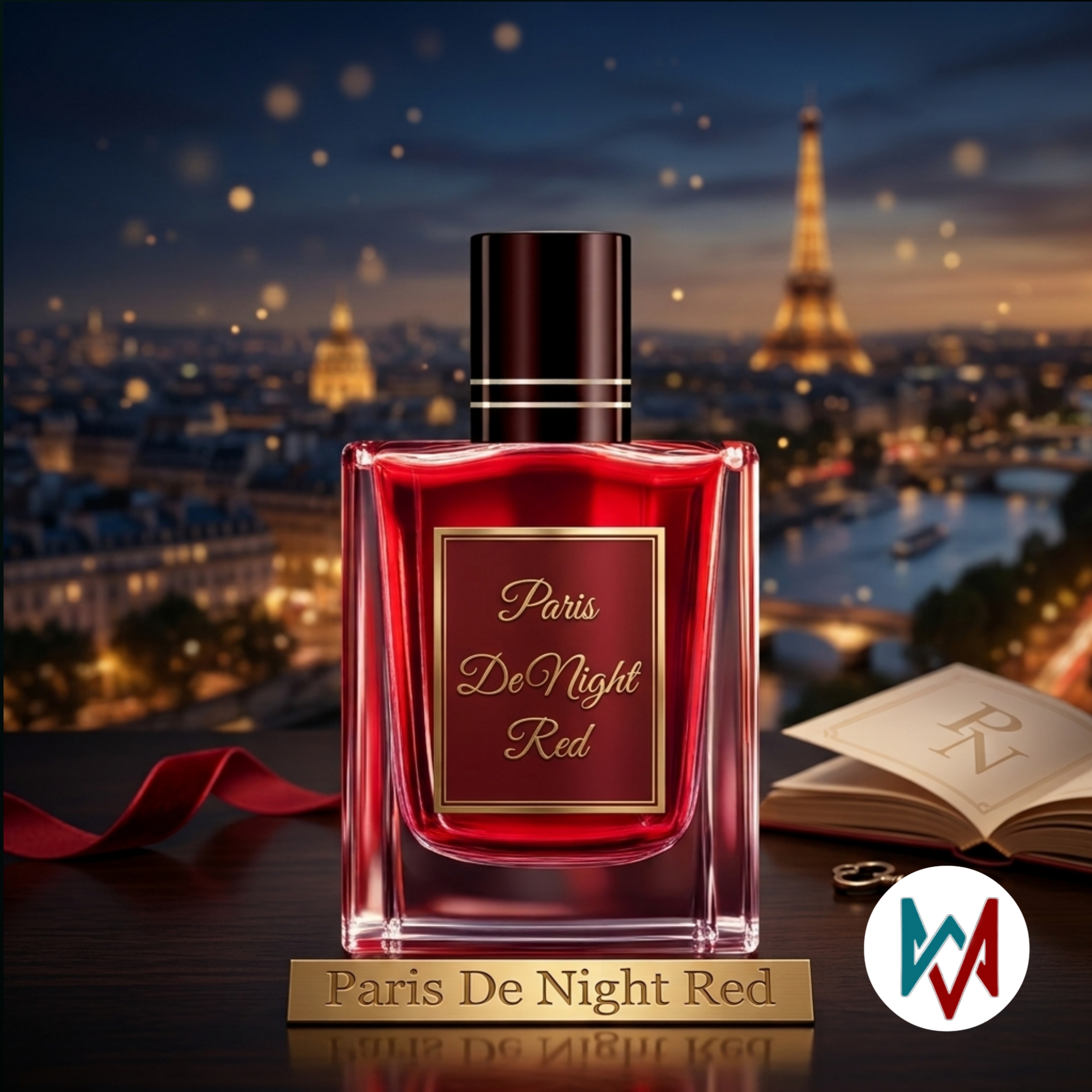 Paris De Night Red